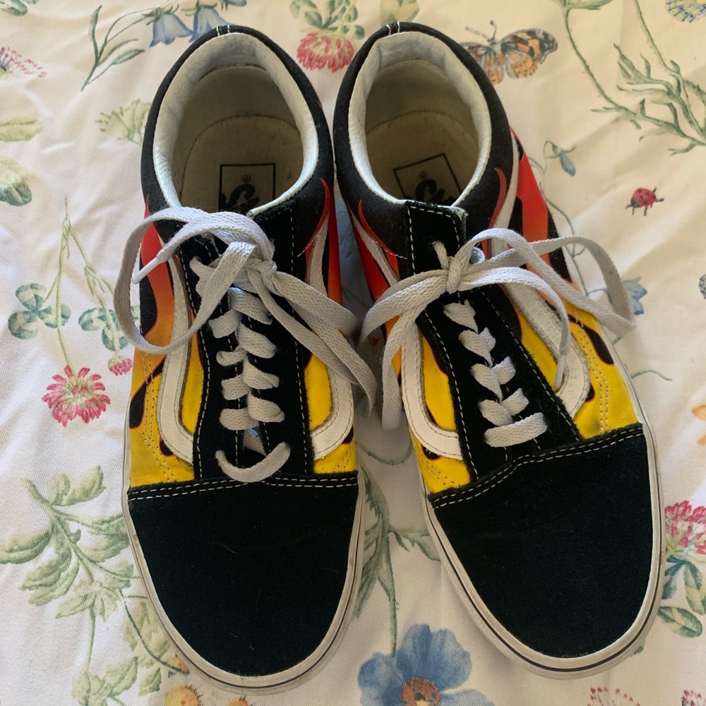 VANS flame old skool